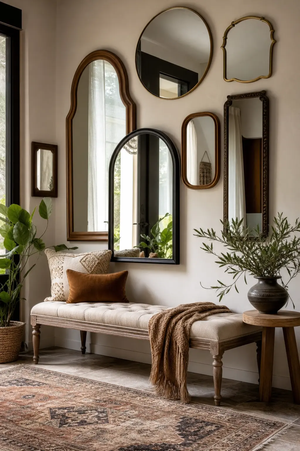 Aesthetic Boho Entryway Decor Ideas