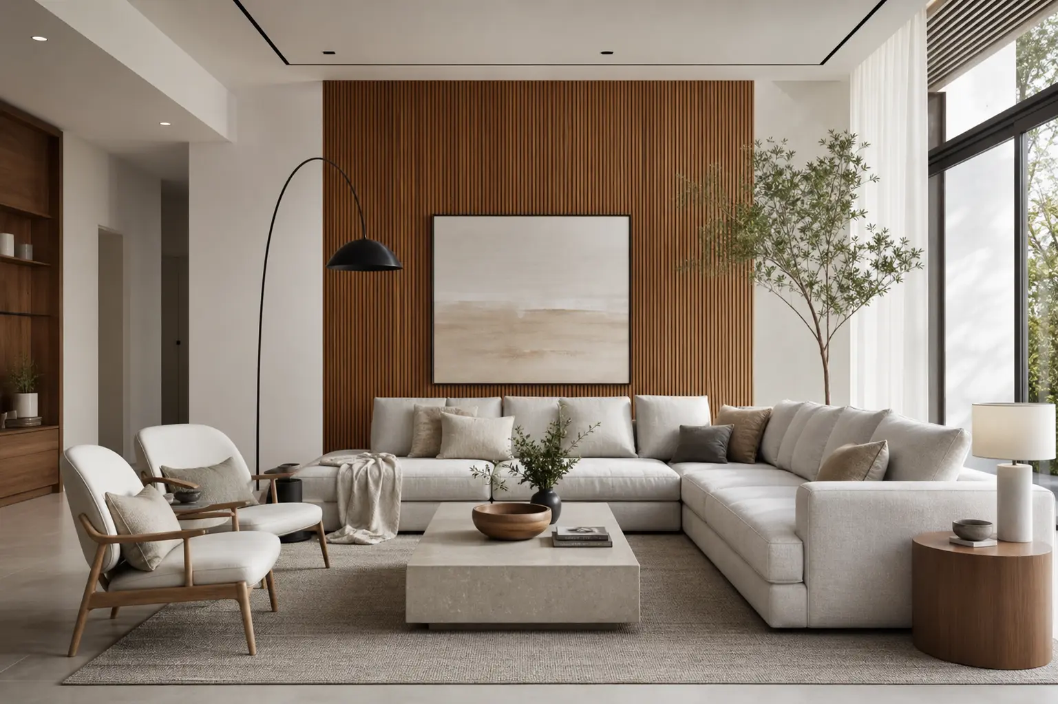 Modern Luxury Living Room Ideas with Scandinavian