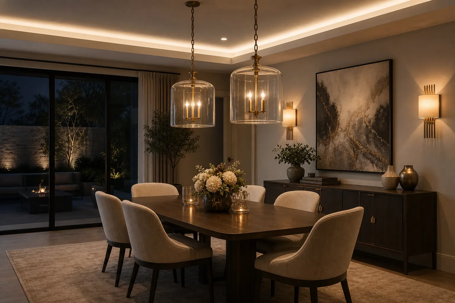 Modern Dining Room Lighting Ideas