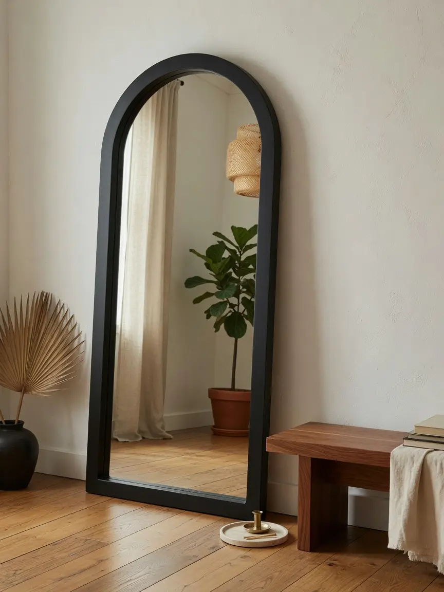 Modern Arched Floor Mirror Ideas