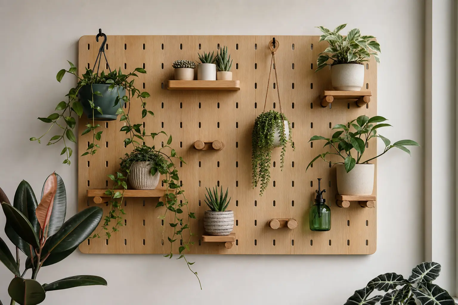 Modern Wall Mounted Plant Shelf Ideas