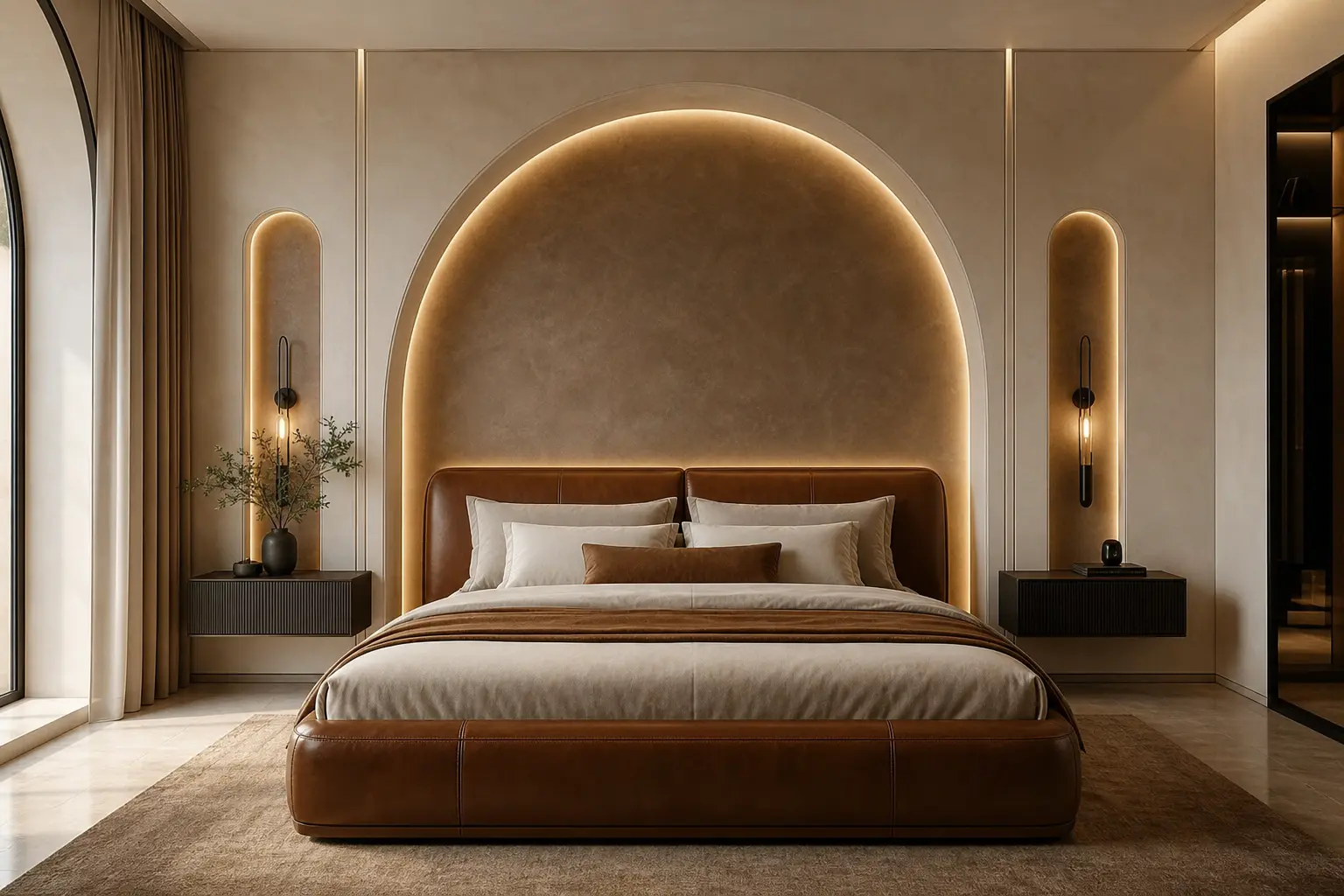 Aesthetic Bedroom Accent Wall Ideas