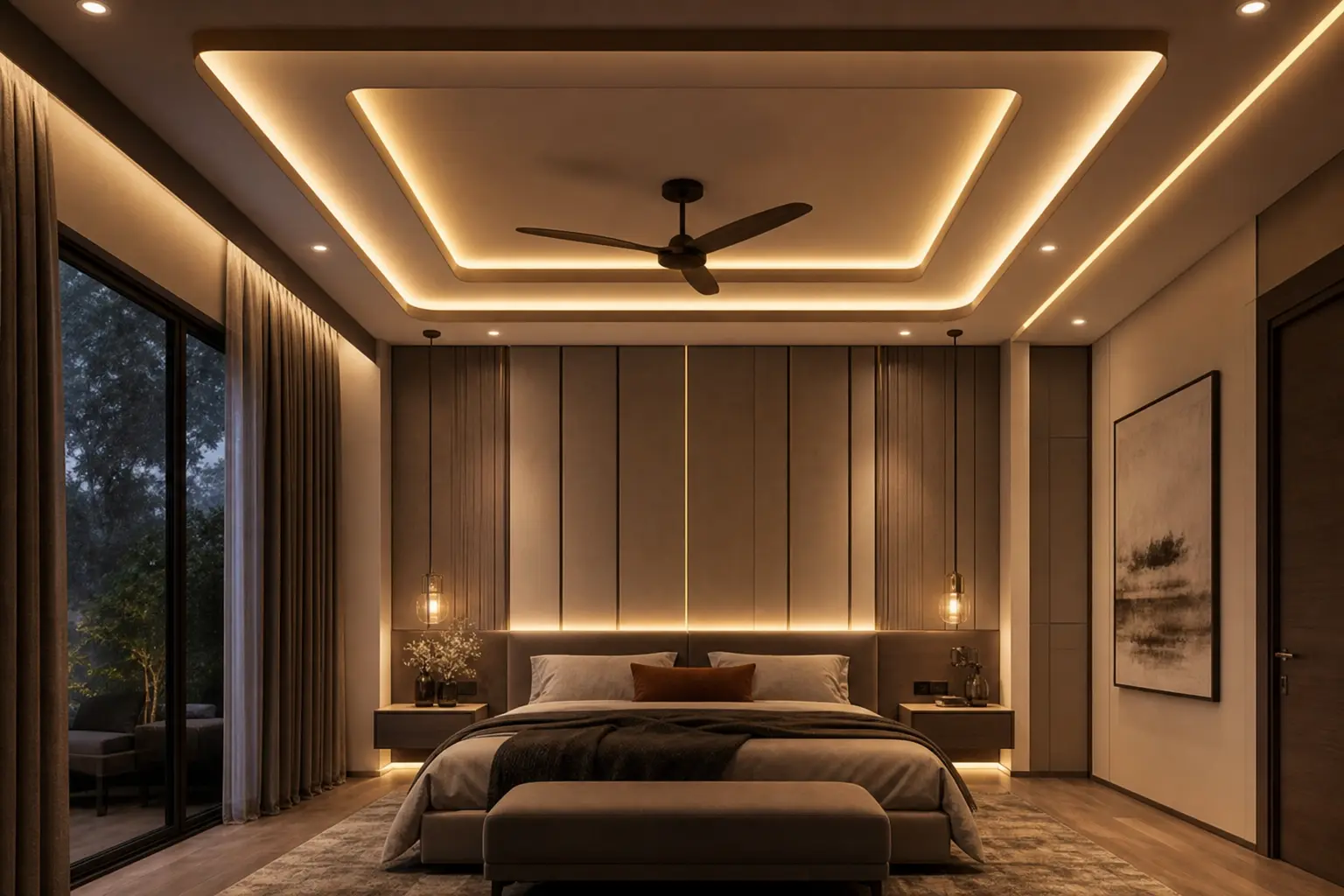 Modern Bedroom False Ceiling Design Ideas