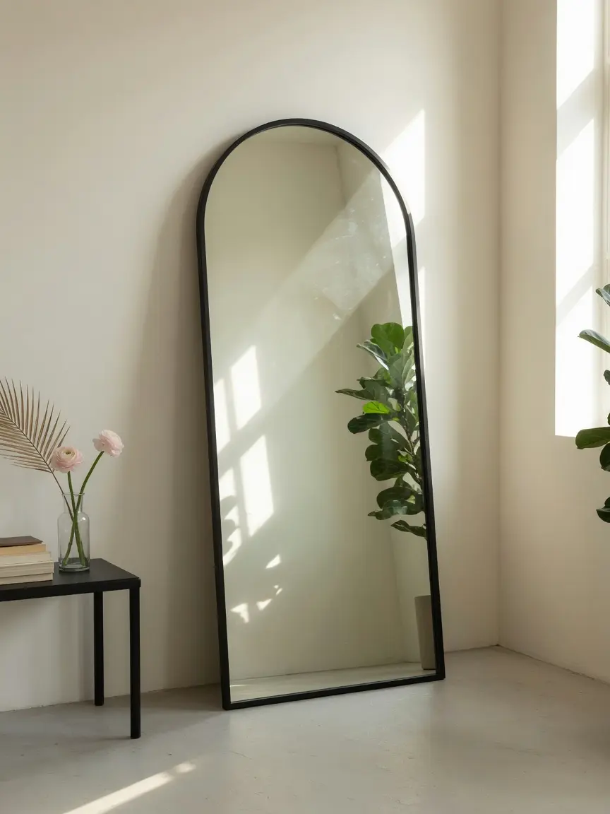 Modern Arched Floor Mirror Ideas