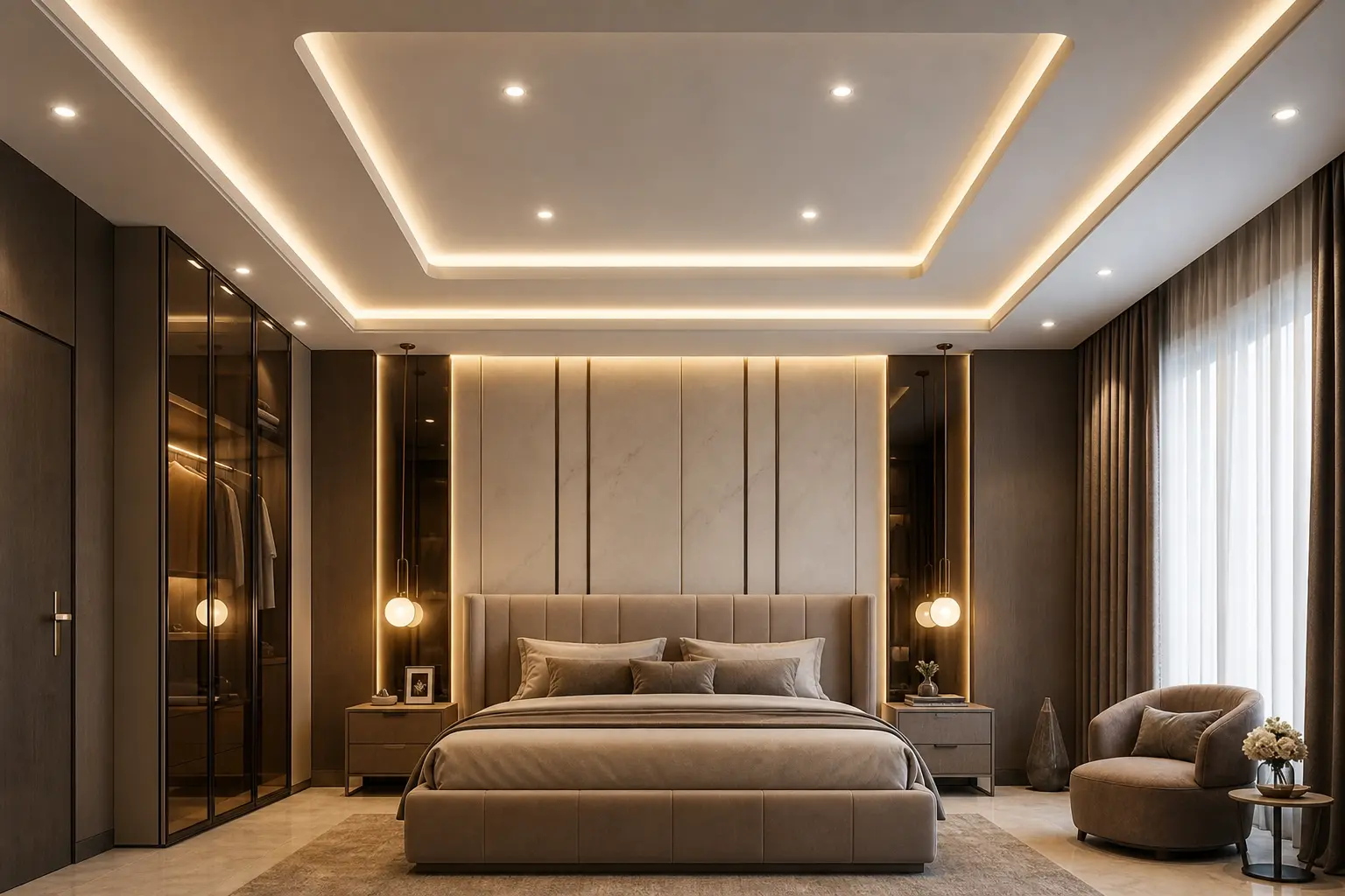 Modern Bedroom False Ceiling Design Ideas