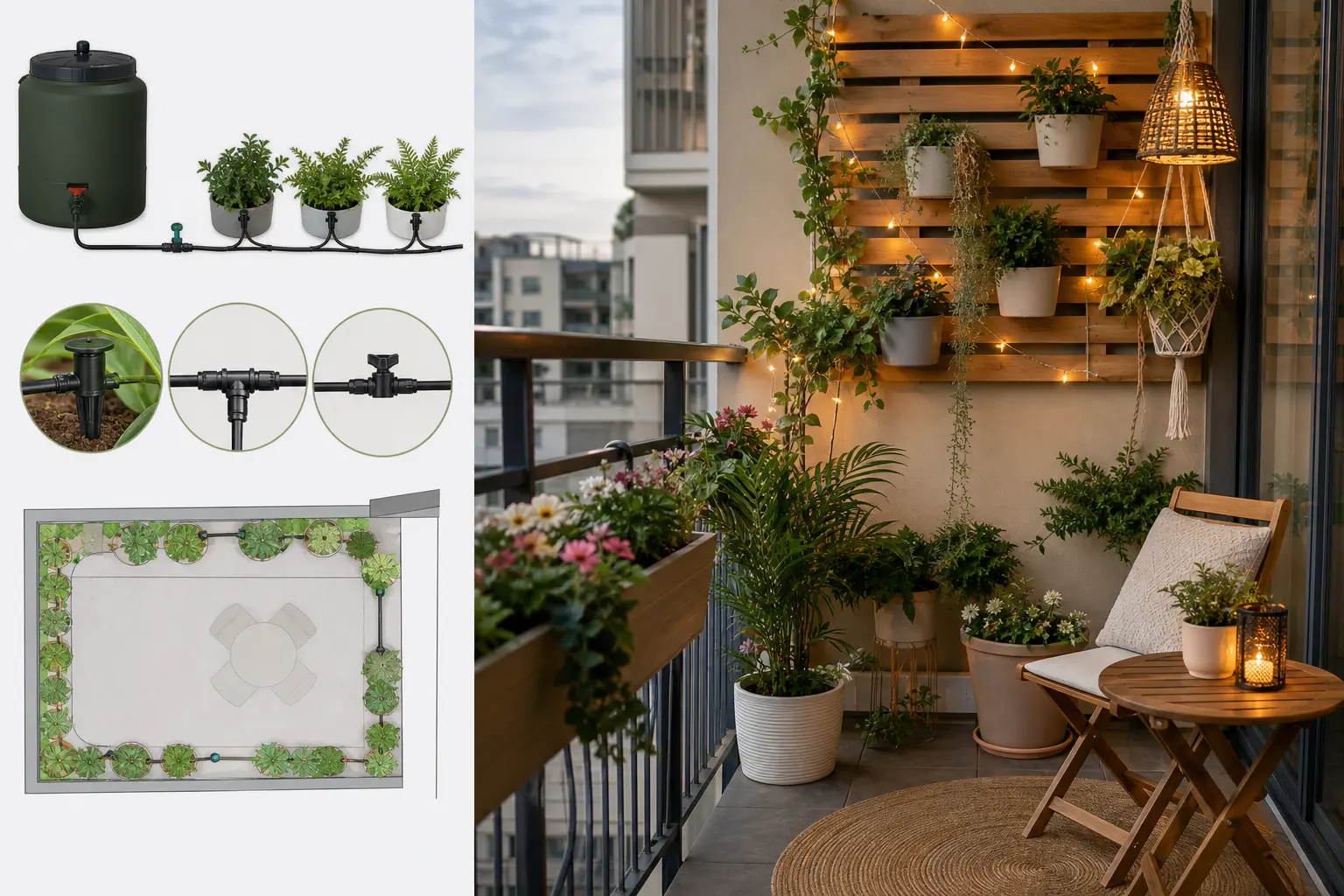 Aesthetic Balcony Garden Ideas