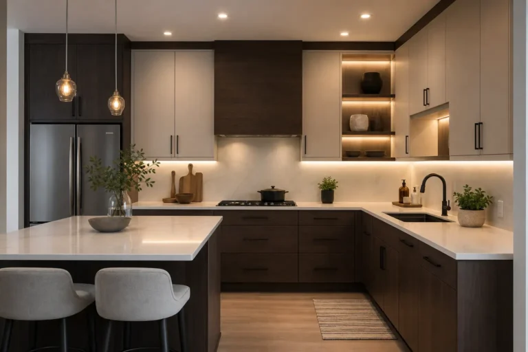 Modern Two Tone Kitchen Cabinet Ideas