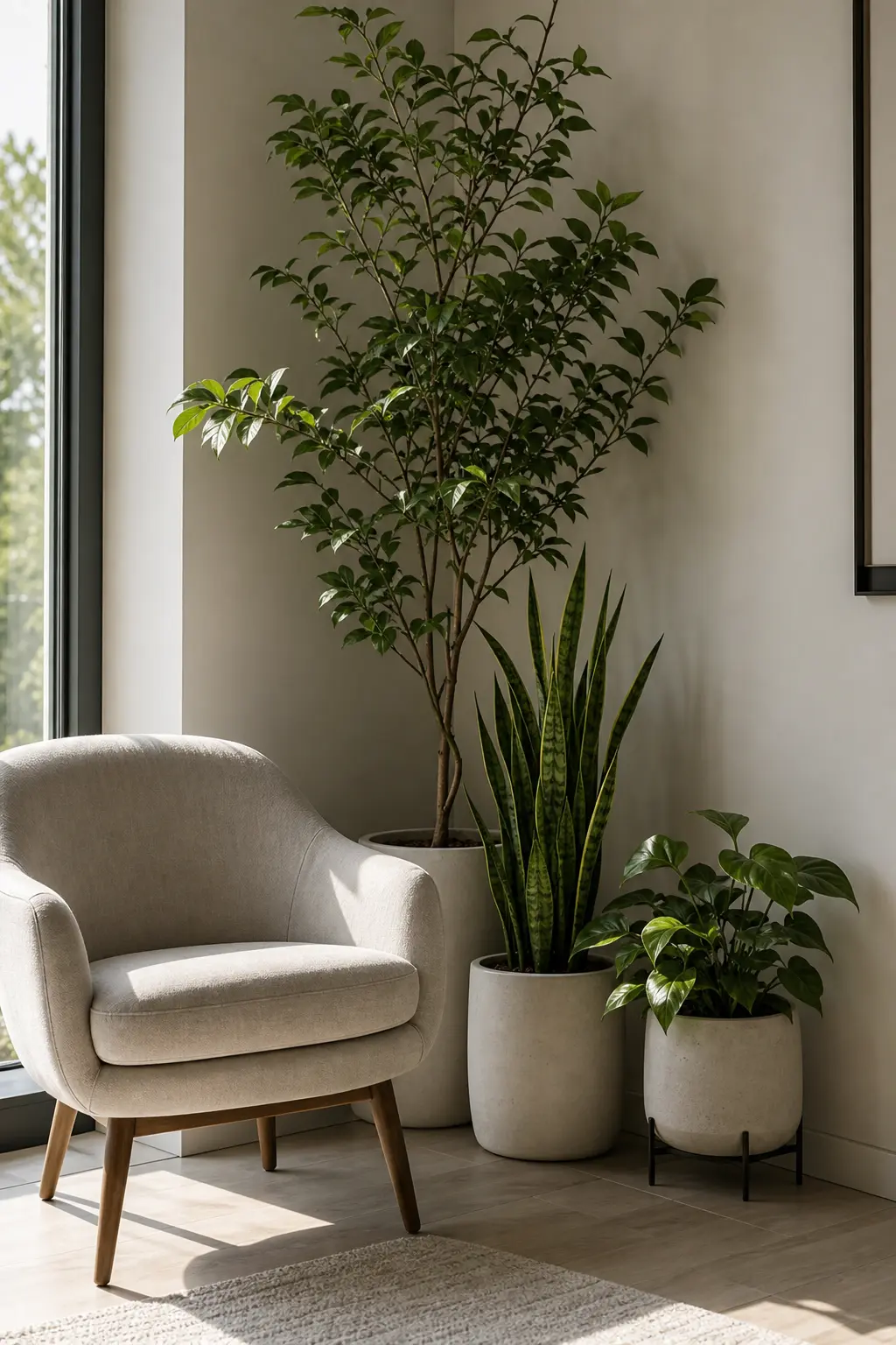 Modern Indoor Plant Corner Ideas