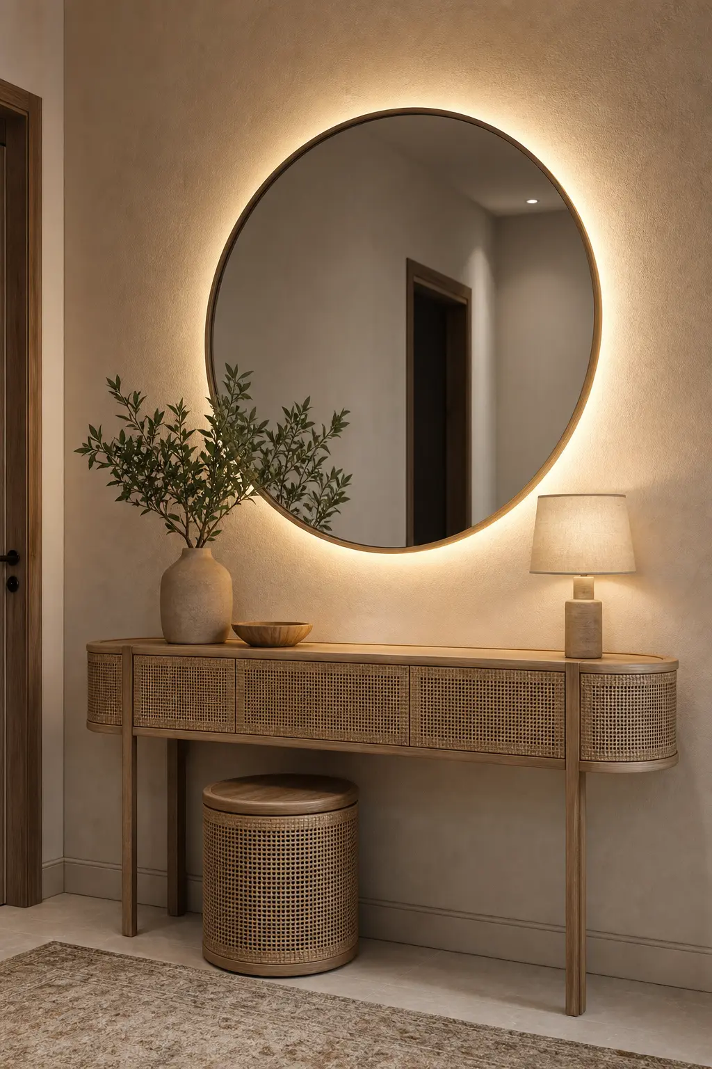 Modern Hallway Entryway Console Table Ideas