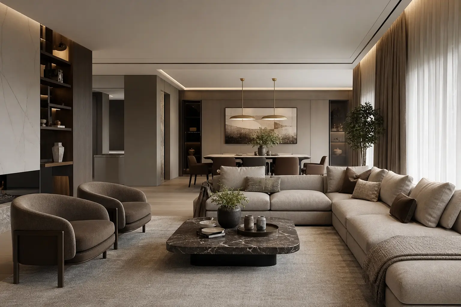 Modern Luxury Living Room Design Ideas