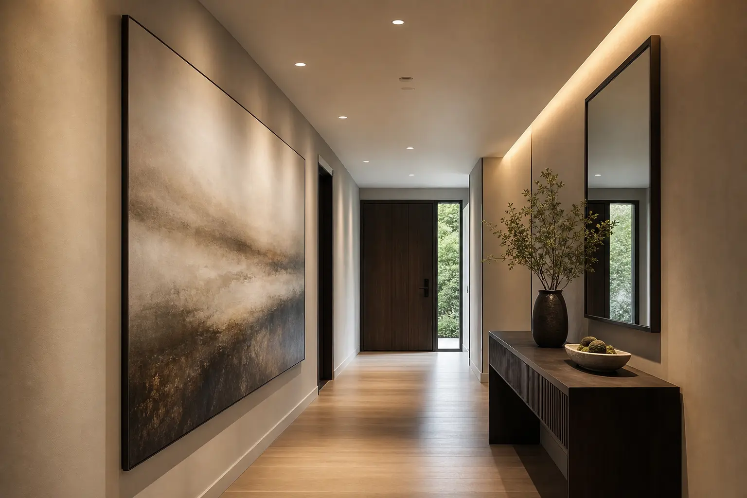 Modern Hallway Wall Decor Ideas