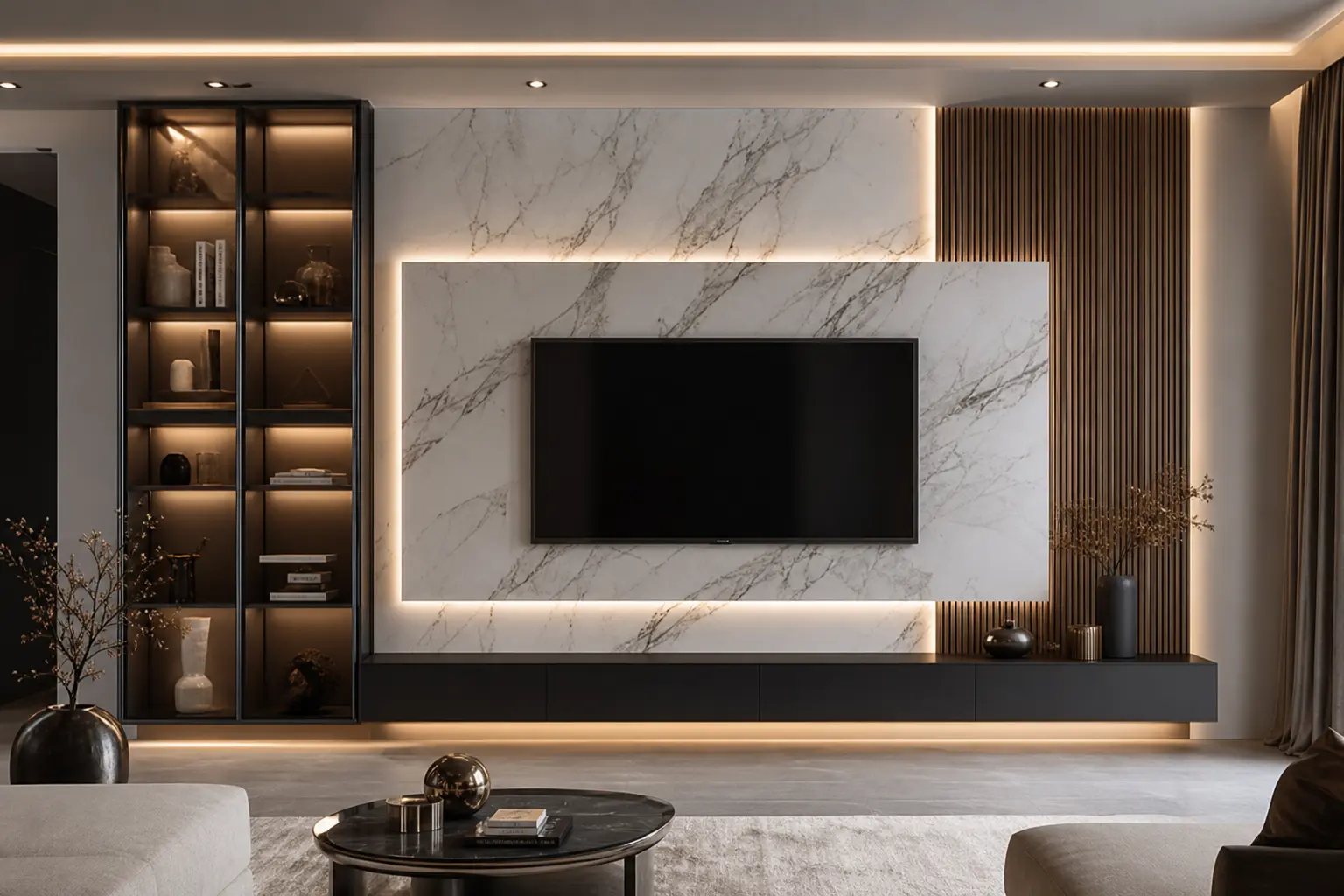 Modern TV Wall Design