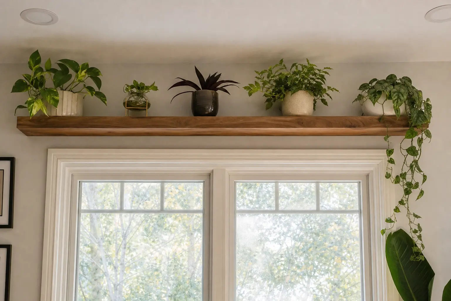 Modern Wall Mounted Plant Shelf Ideas
