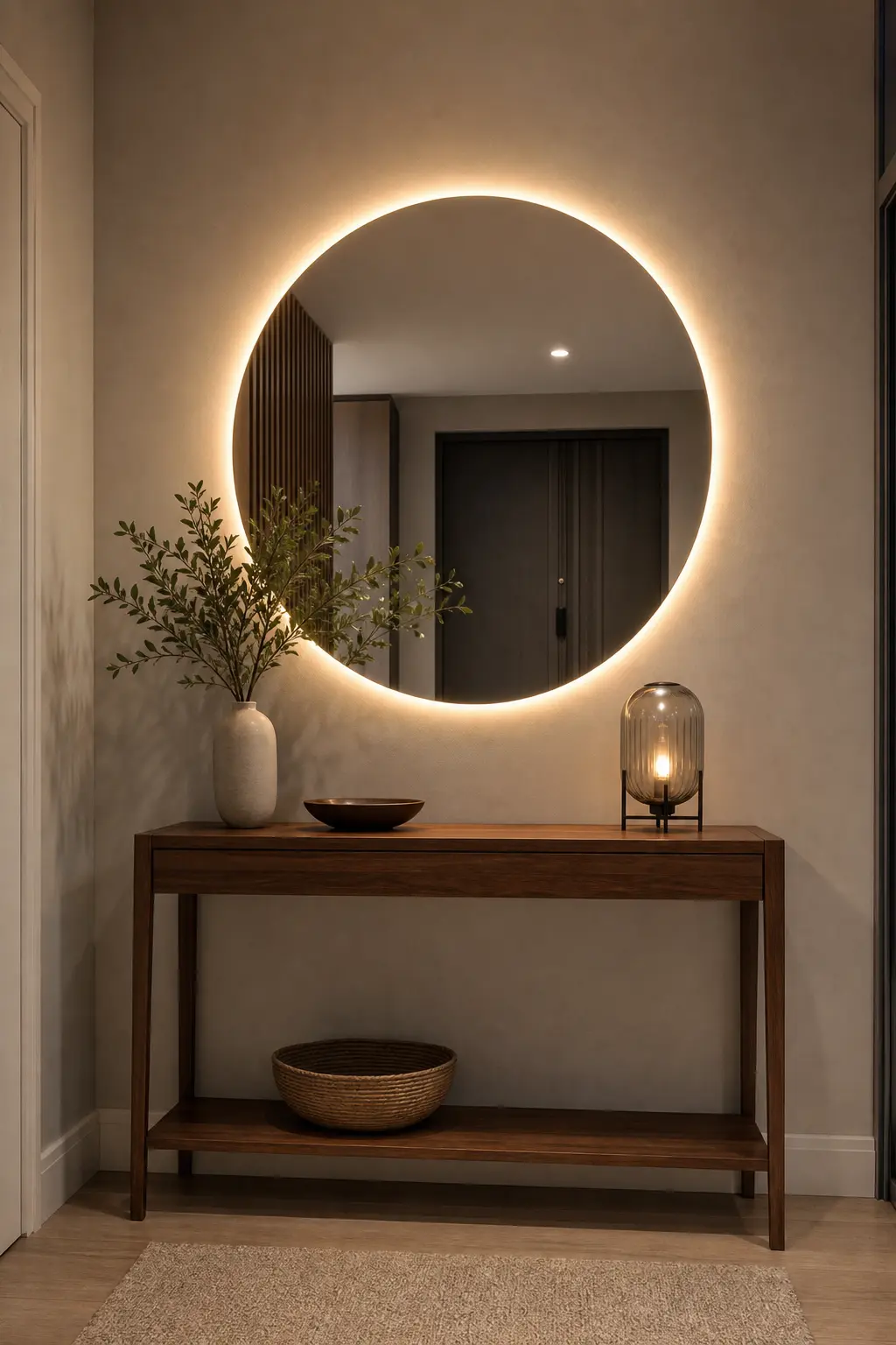 Modern Hallway Entryway Console Table Ideas