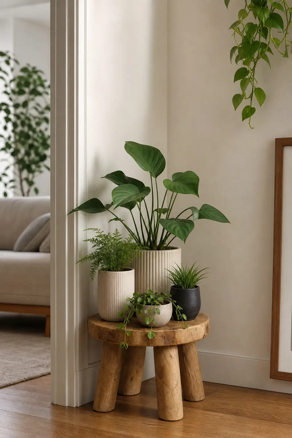Modern Indoor Plant Corner Ideas