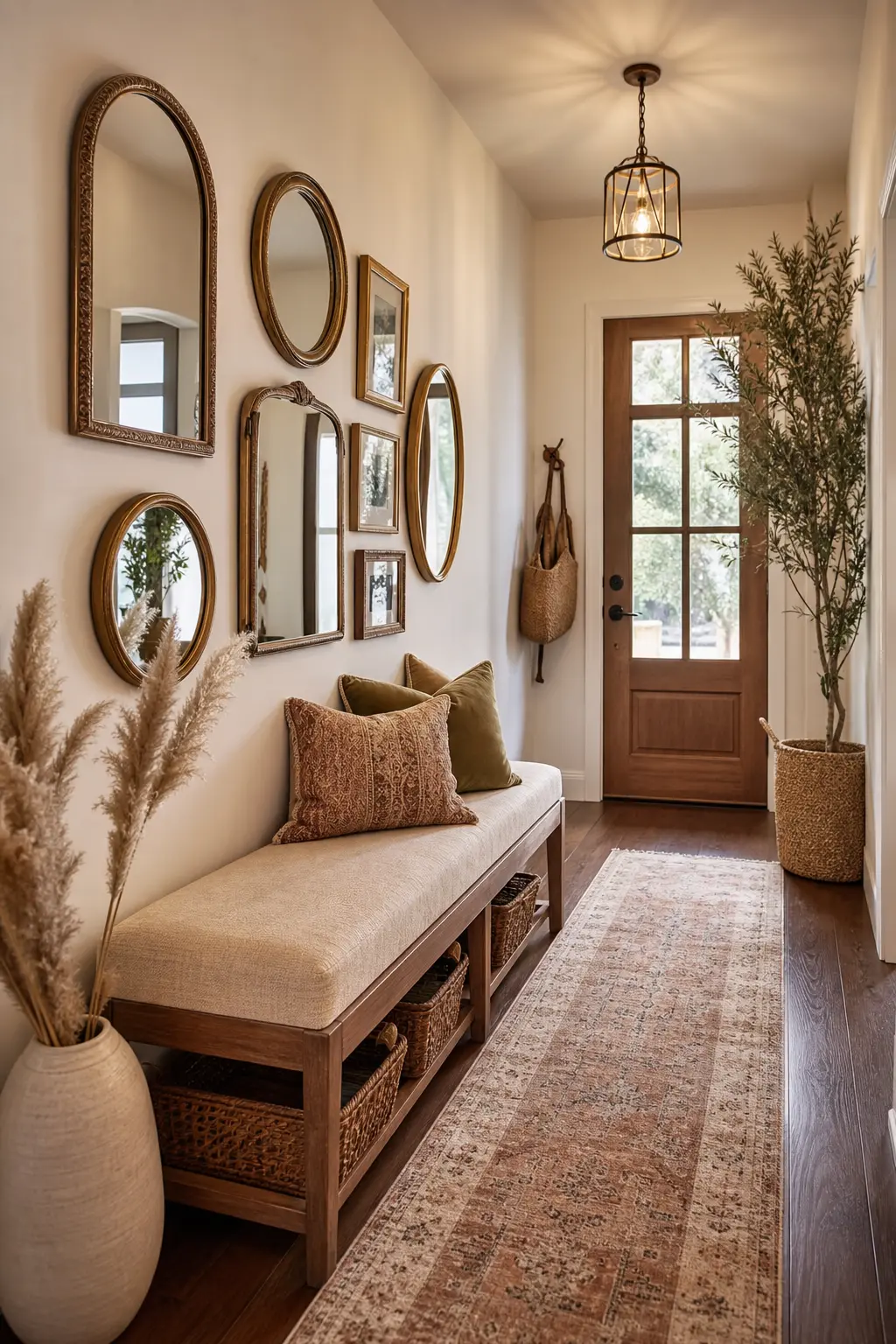 Aesthetic Boho Entryway Decor Ideas