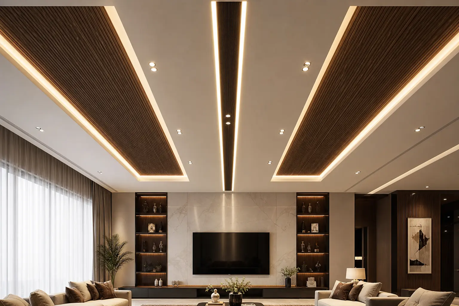 Modern LED False Ceiling Design Ideas for a Luxury