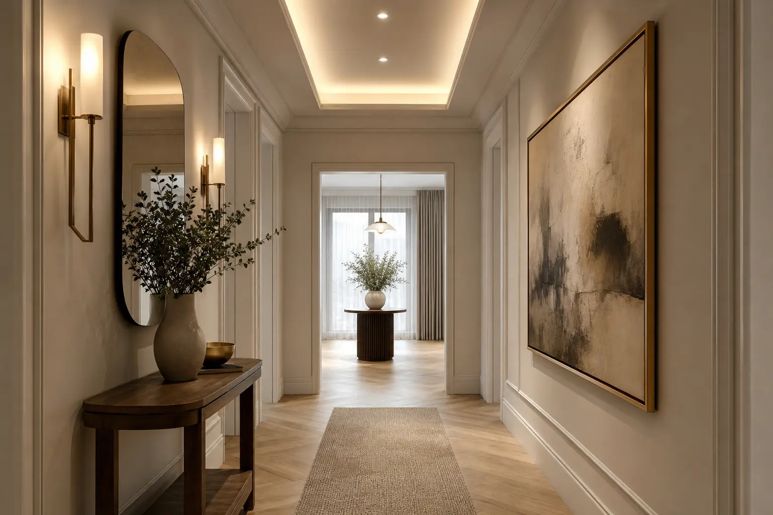 Modern Hallway Wall Decor Ideas