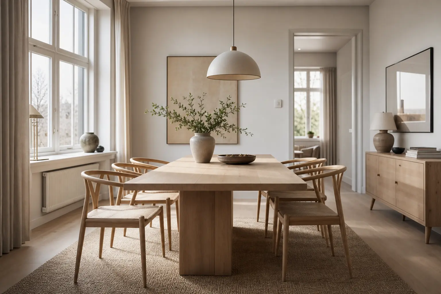Modern Scandinavian Dining Room Ideas