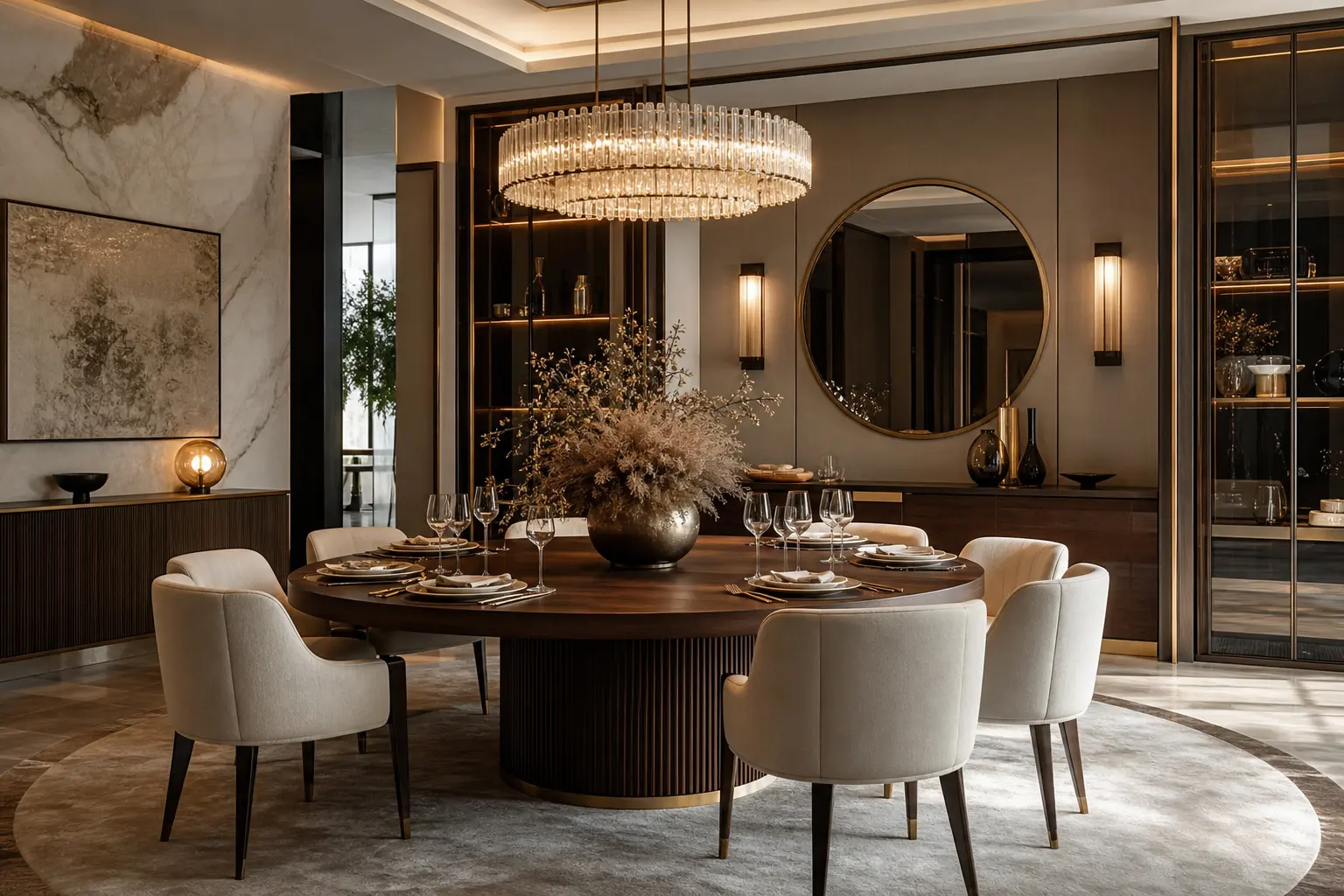 Modern Luxury Dining Room Design Ideas