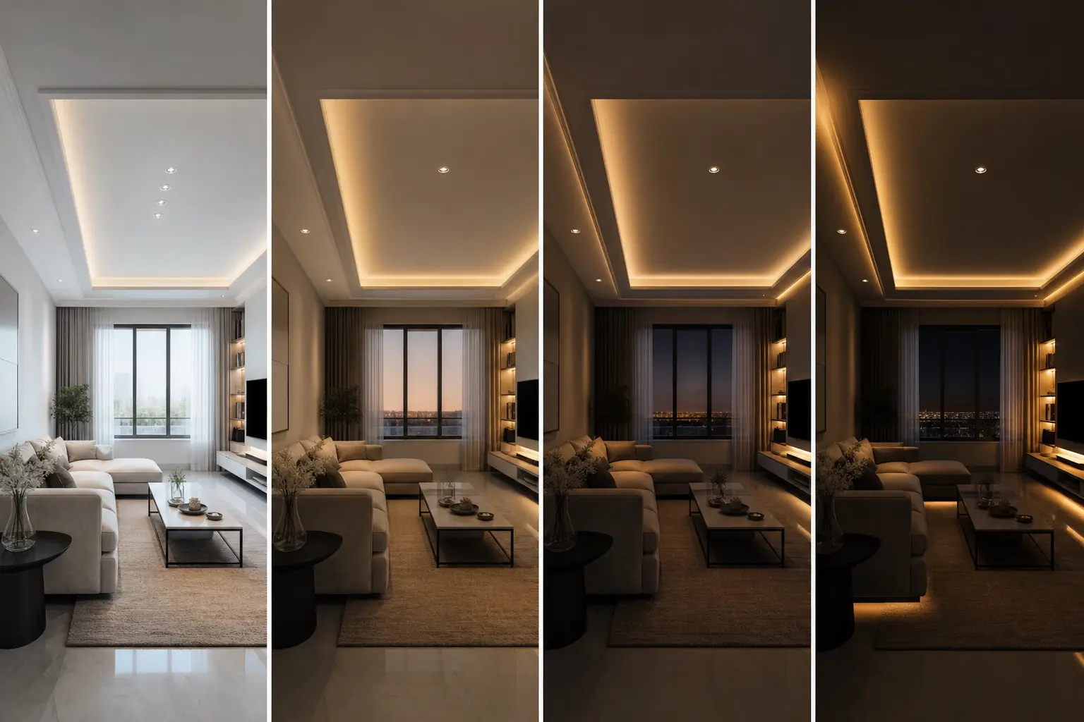 Modern Living Room Ceiling Ideas