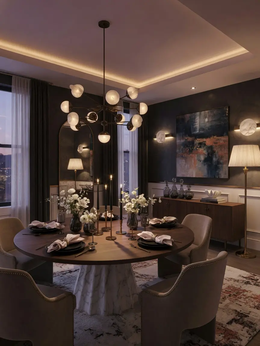 Round Dining Table