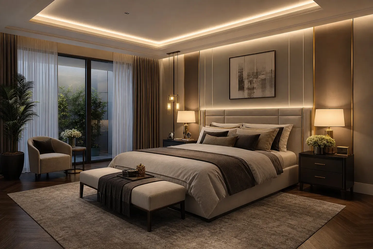 Modern Luxury Bedroom Interior Design Ideas