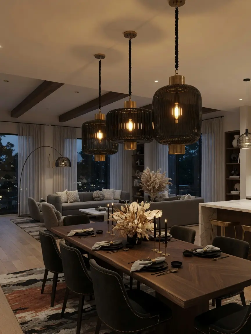 Modern Dining Room Pendant Lighting Ideas