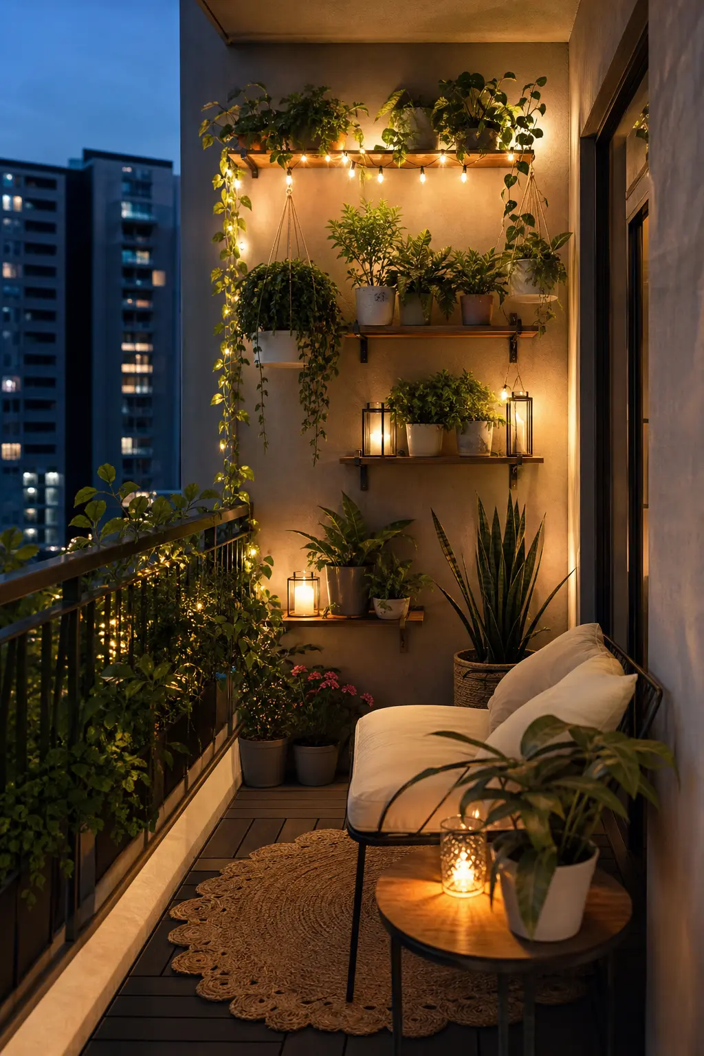 Cozy Modern Balcony Decor Ideas