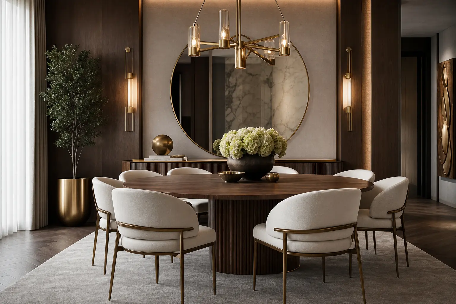 Modern Luxury Dining Room Design Ideas