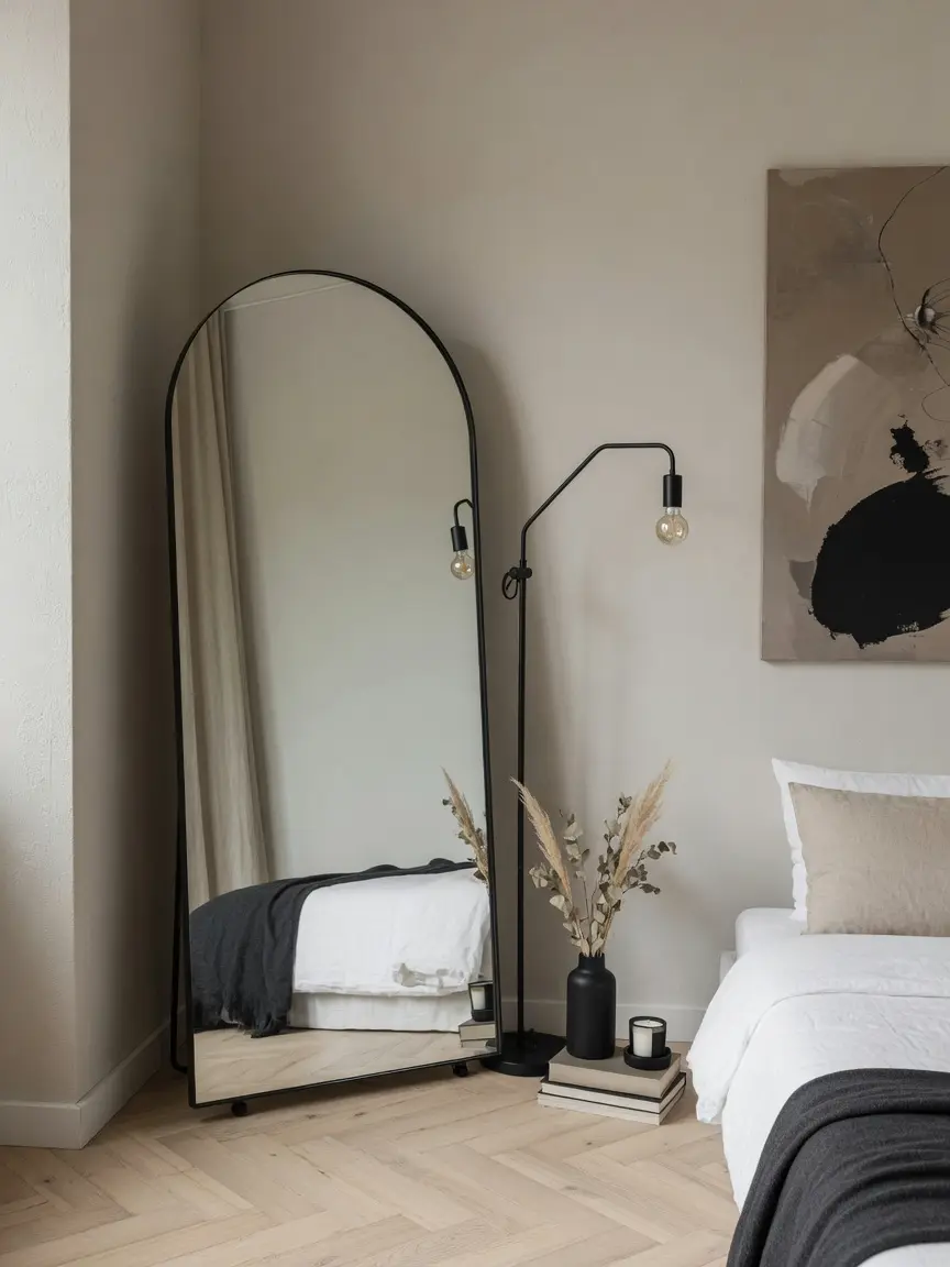 Modern Arched Floor Mirror Ideas
