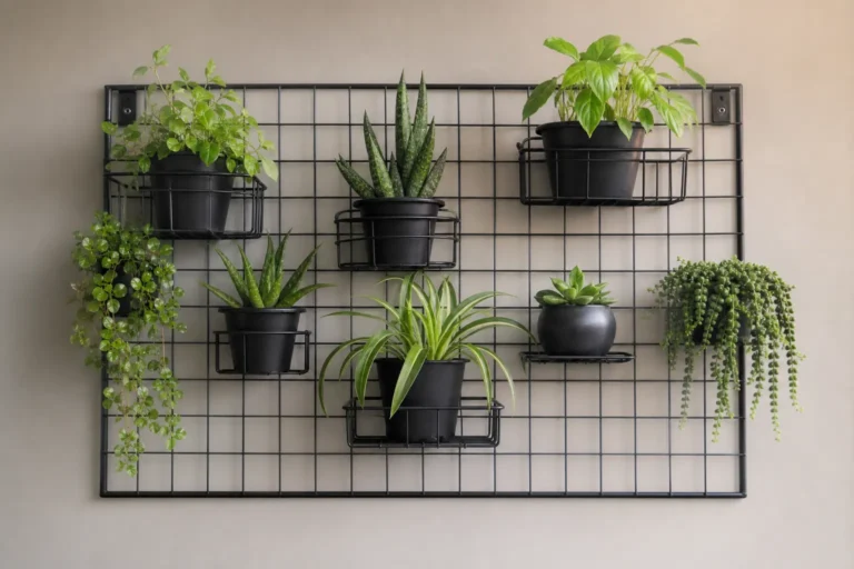 Modern Wall Mounted Plant Shelf Ideas