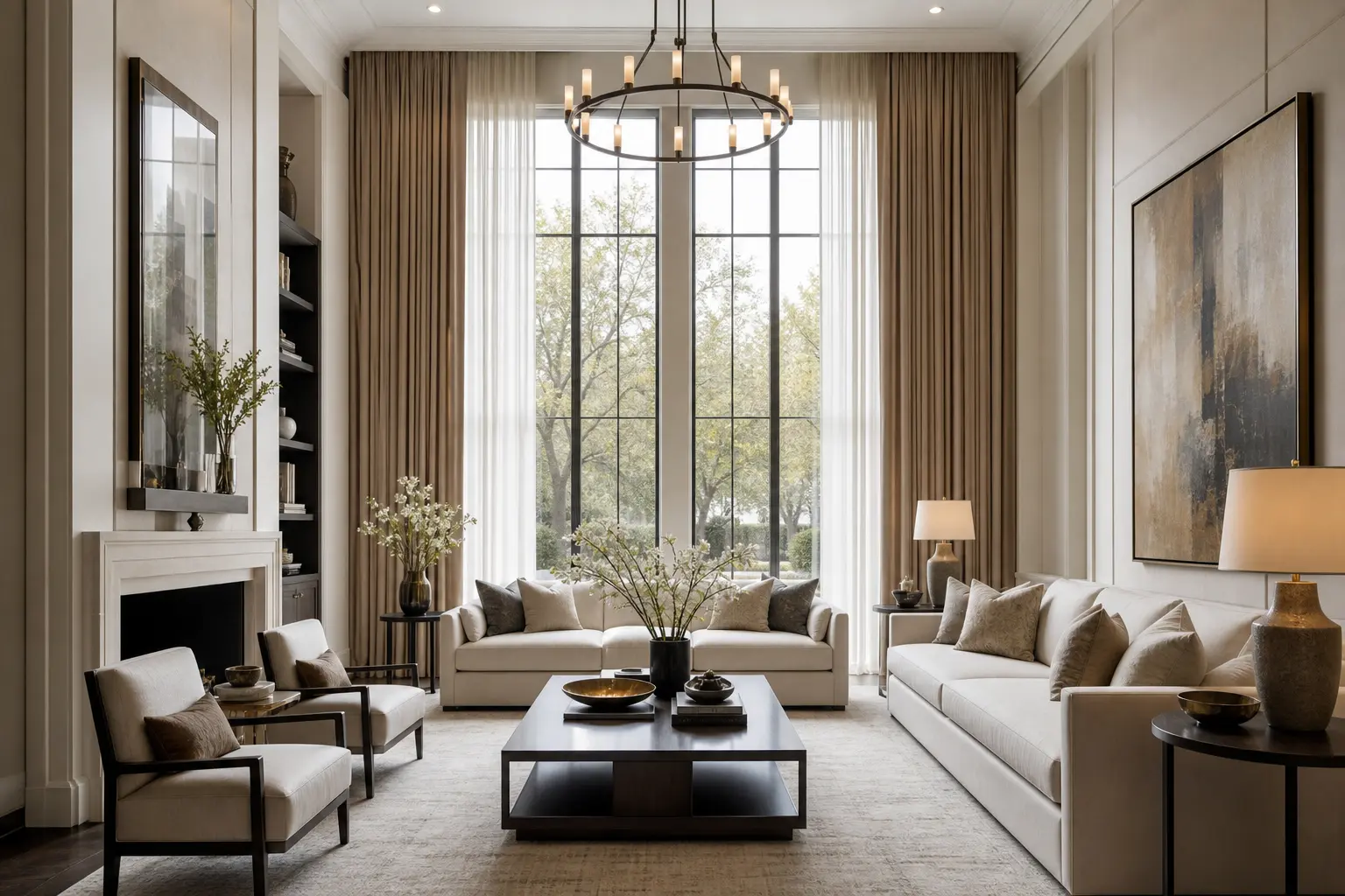 Modern Luxury Living Room Design