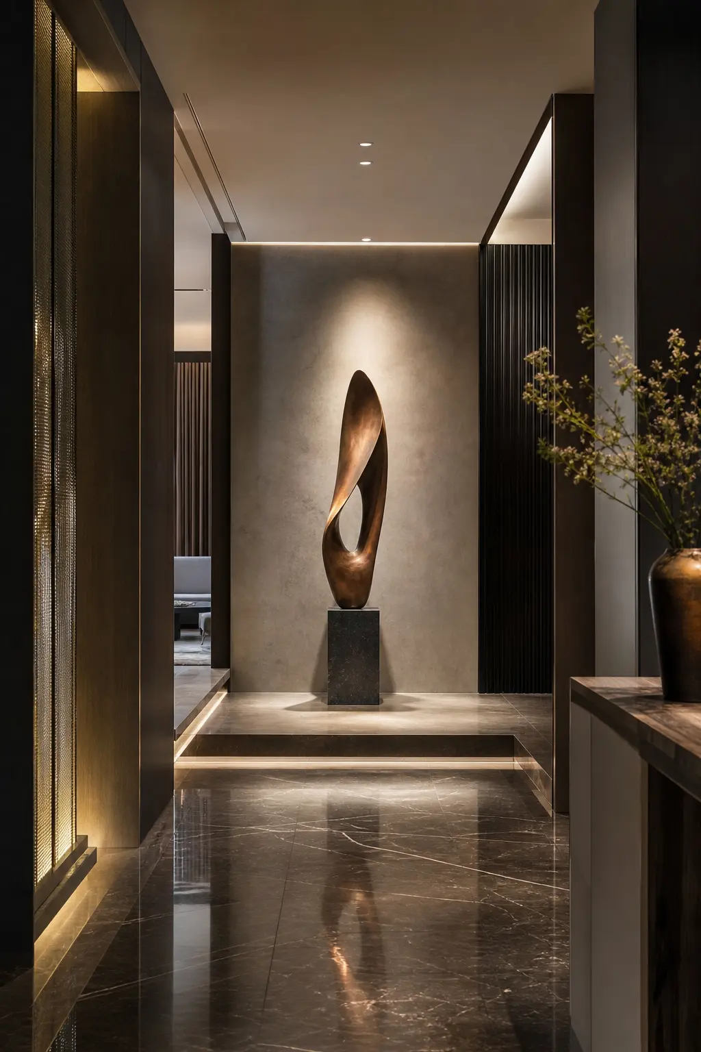 Modern Luxury Hallway Design Ideas