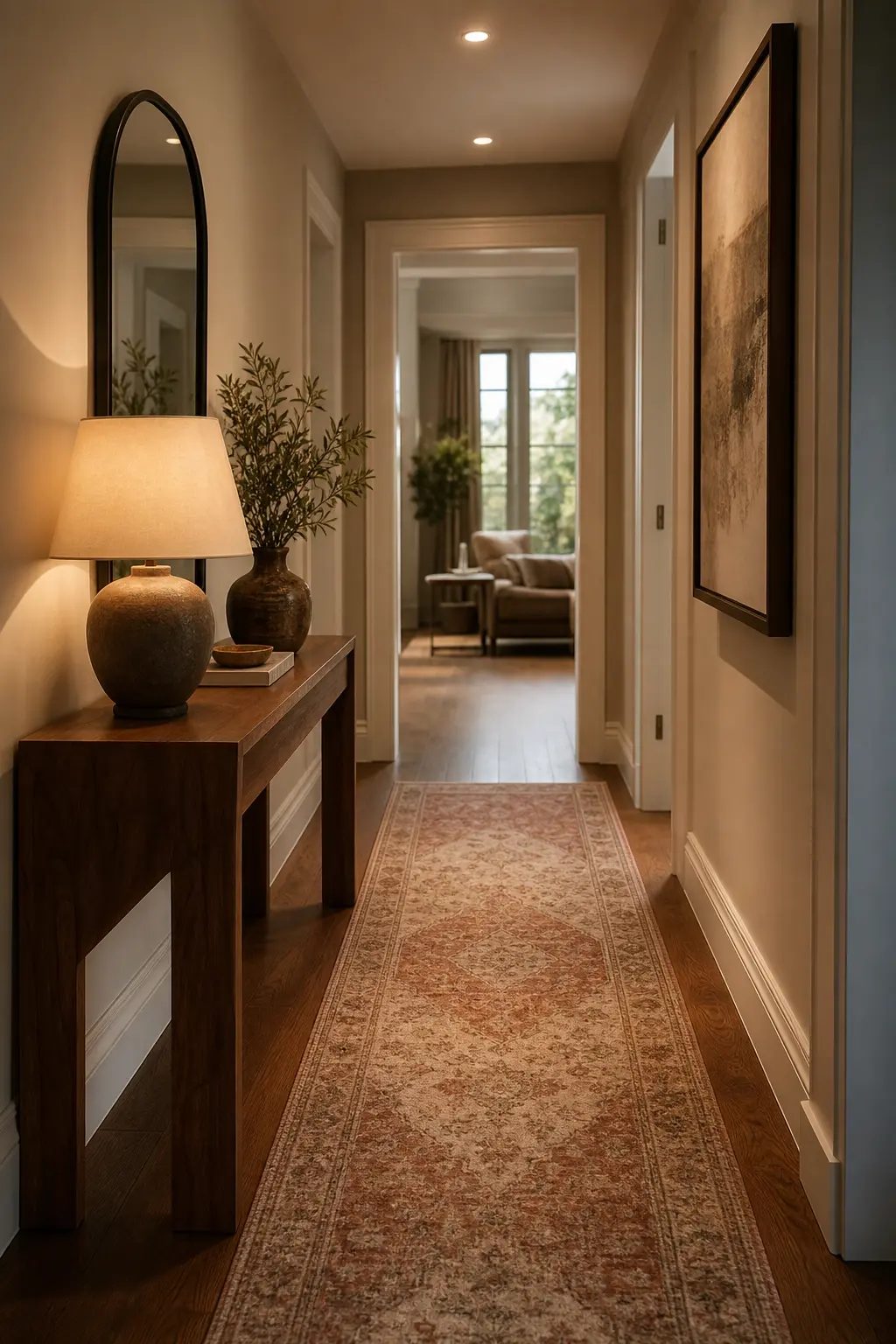 Modern Warm Aesthetic Hallway Decor Ideas