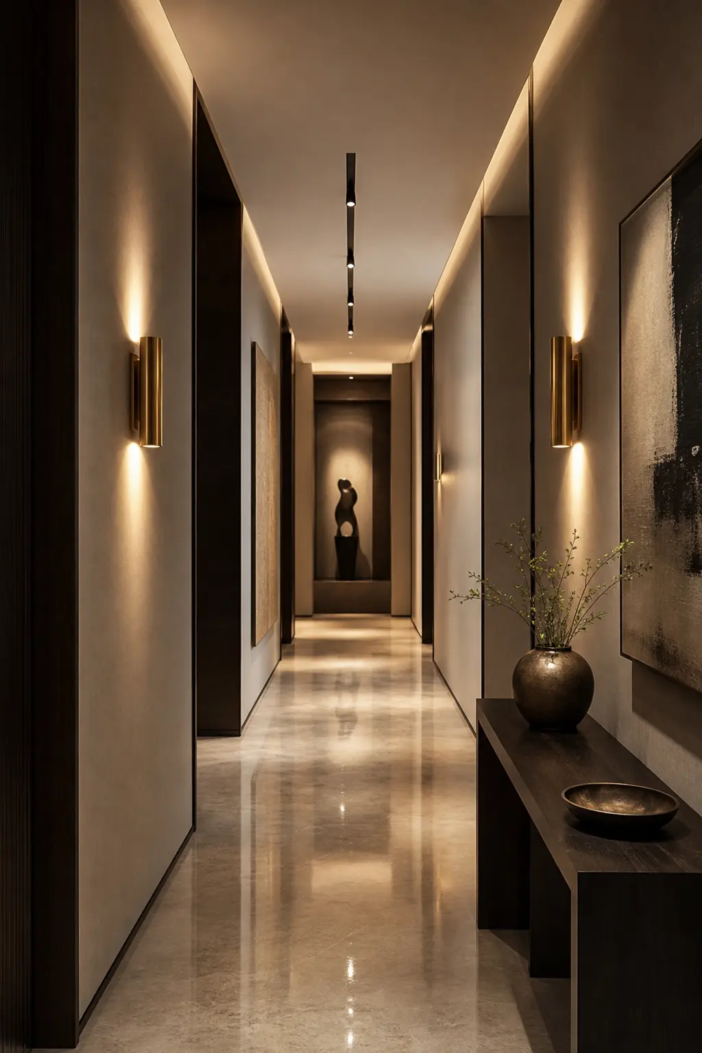 Modern Luxury Hallway Design Ideas
