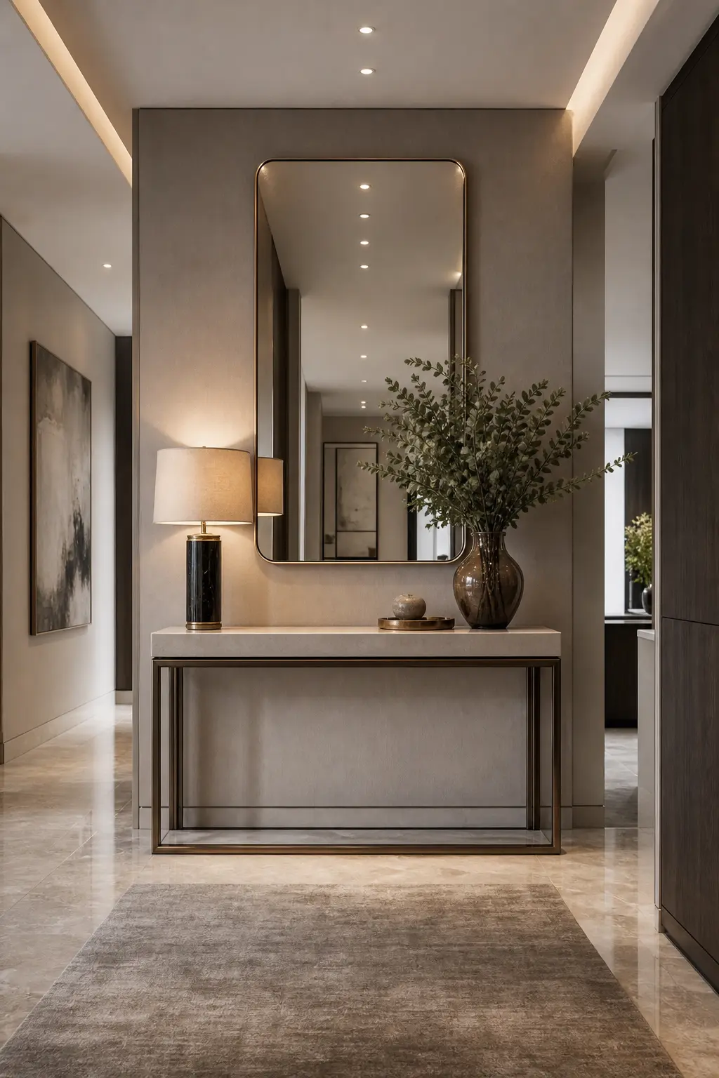 Modern Luxury Hallway Design Ideas