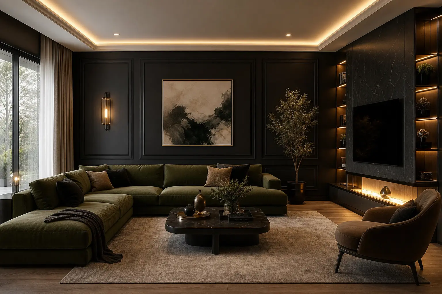 Modern Luxury Living Room Design Ideas