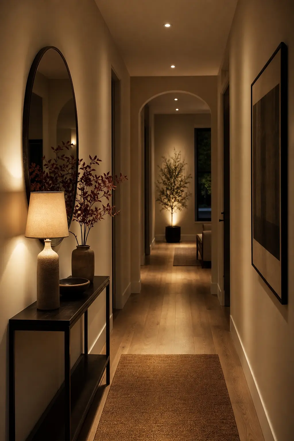 Modern Warm Aesthetic Hallway Decor Ideas