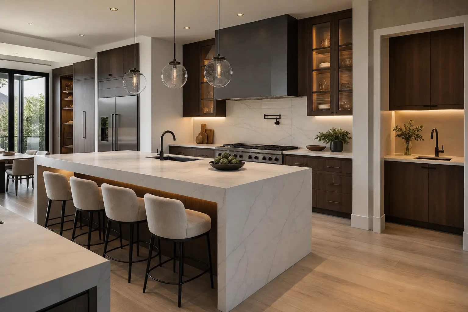 Modern Luxury Kitchen Design Ideas with Islands