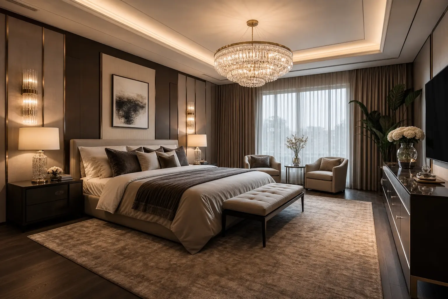 Luxury Modern Bedroom Interior Design Ideas