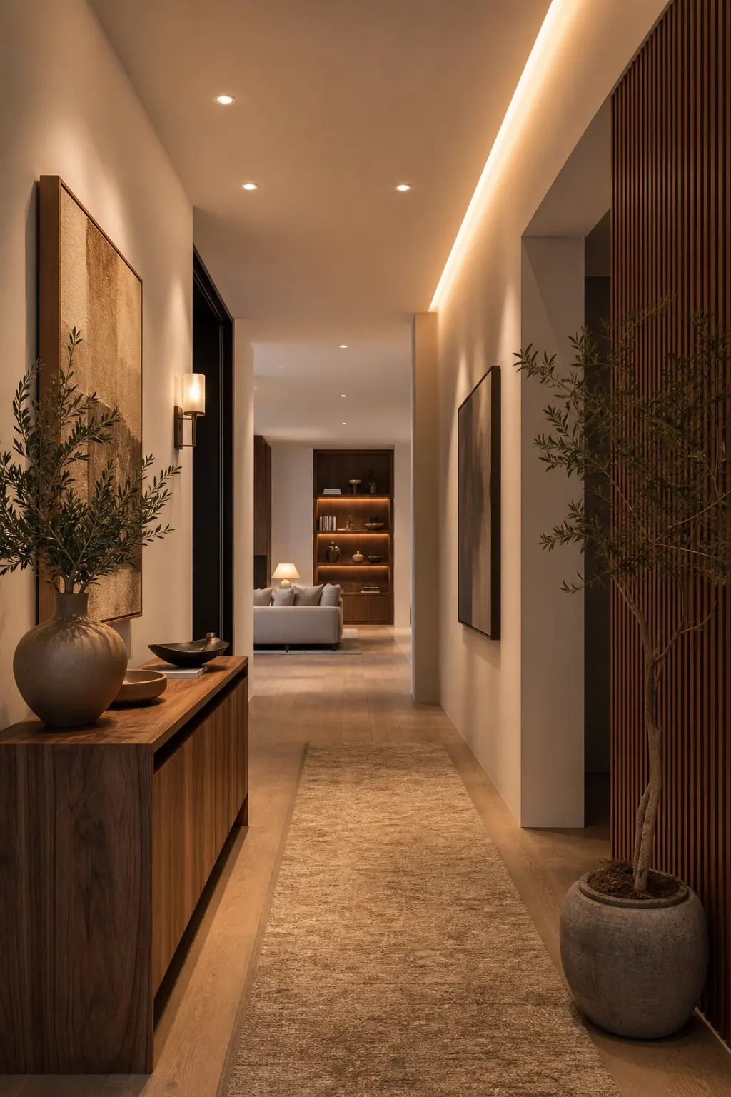 Modern Warm Aesthetic Hallway Decor Ideas