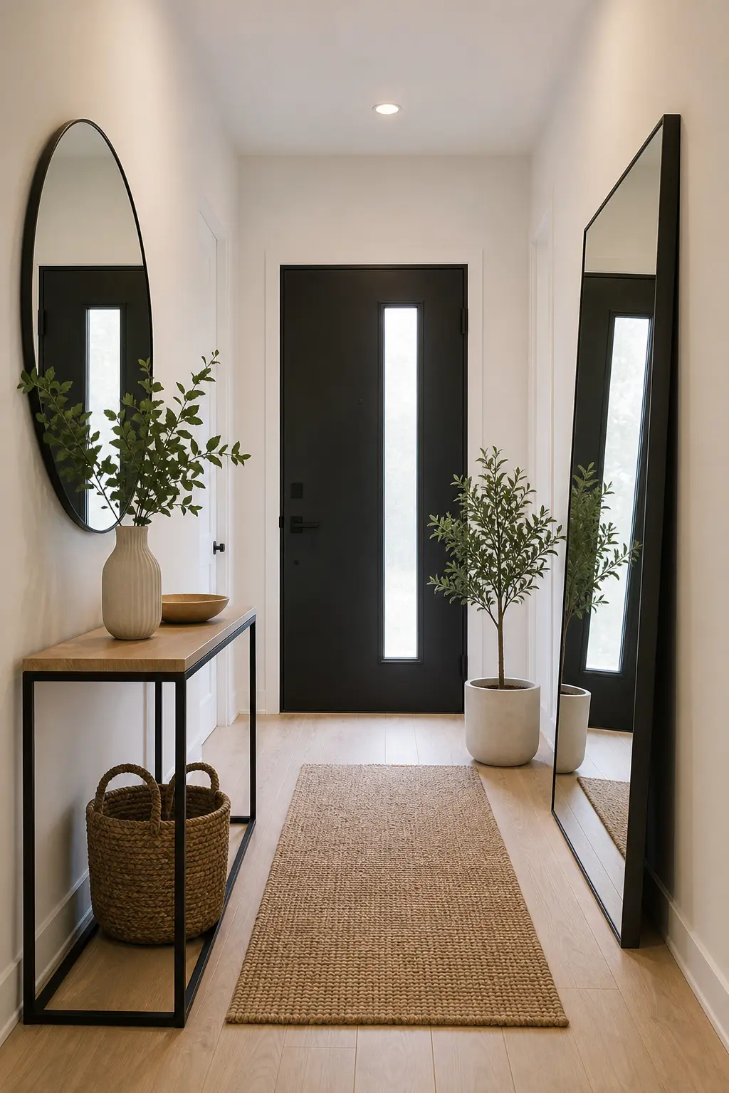 Modern Minimalist Entryway Decor Ideas