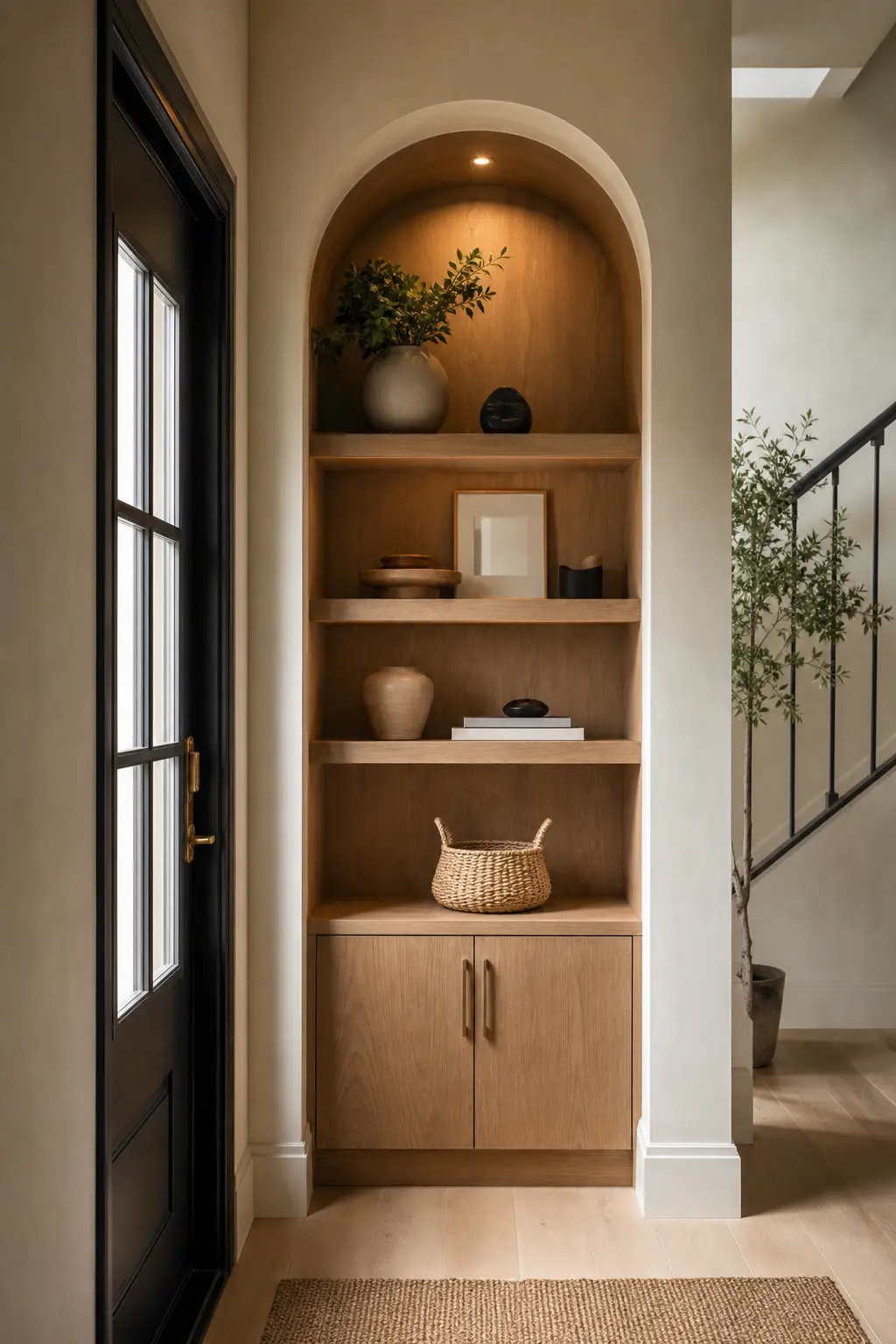 Modern Wooden Entryway Design Ideas