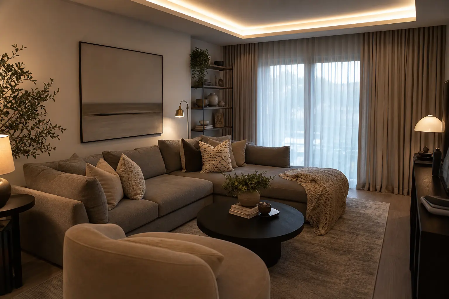 Cozy Modern Living Room Decor Ideas