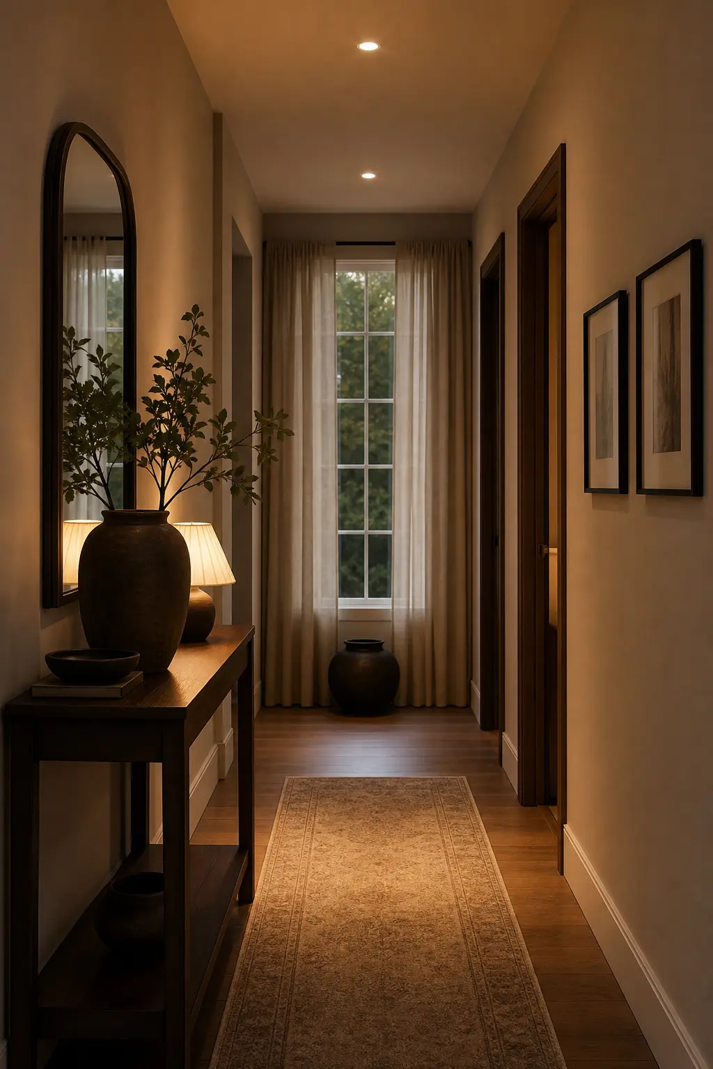 Modern Warm Aesthetic Hallway Decor Ideas