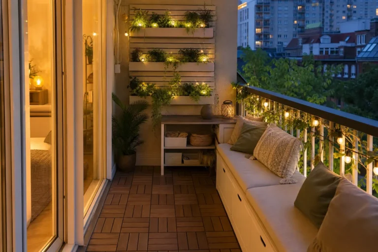 Small Cozy Apartment Balcony Decor Ideas