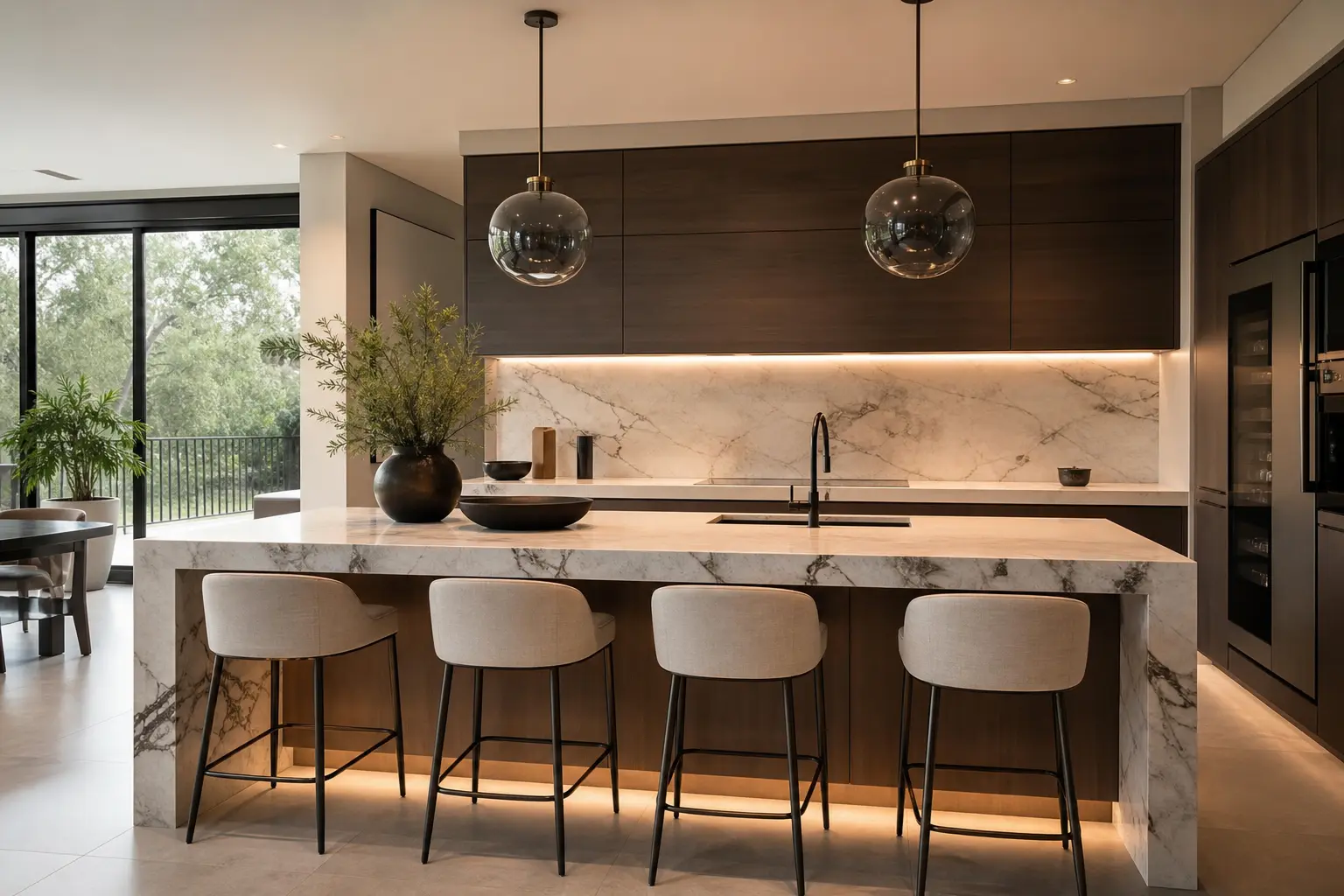 Modern Luxury Kitchen Design Ideas with Islands
