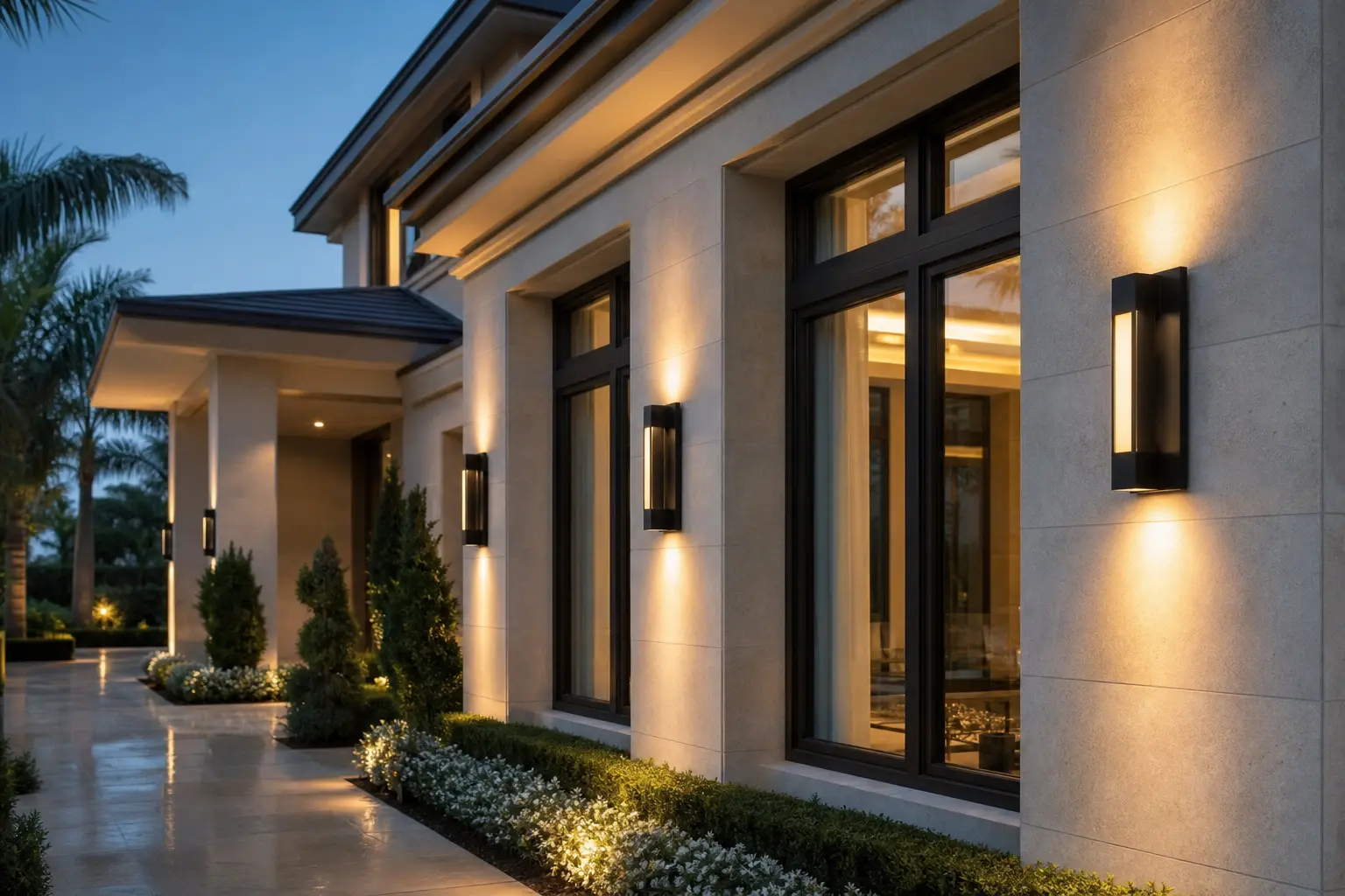 Modern Outdoor Wall Lighting Ideas