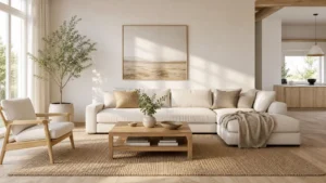 10 Modern Scandinavian Living Room Interior Design Ideas | Neutral Minimalist Home Decor